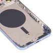 iPhone 13 Pro Max Blue Back Housing Cover with SIM Tray & Side Keys - 5