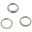 iPhone 14 Pro Rear Camera Glass Lens Protector Ring Gold 3PCS - 3