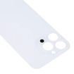 iPhone 14 Pro Silver Back Cover with Big Camera Hole Replacement Glass - 4