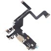 iPhone 14 Pro Gold Charging Port Flex Cable Replacement - 2