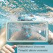 Waterproof Phone Case for 5.9-6.9" Phones, 10m Depth Diving, Black - 3