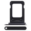 iPhone 15 Plus Dual SIM Card Tray Black Replacement - 1