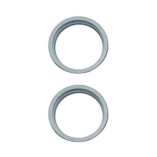 iPhone 15/15 Plus Rear Camera Glass Lens Protector Ring Set (Blue) - 1