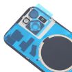 iPhone 15 Green Battery Back Cover with Camera Lens & MagSafe Magnet - 5
