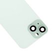 iPhone 15 Green Glass Back Cover with Flash Bracket & Wireless Charging - 4