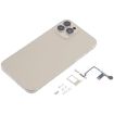iPhone XS Back Cover iP15 Pro Look - Titanium Finish - 2