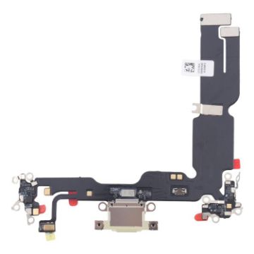 iPhone 15 Plus Yellow Charging Port Flex Cable Replacement - 1