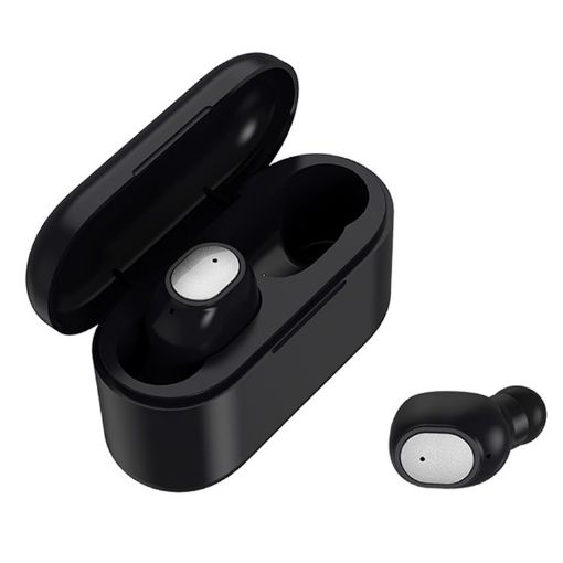 Q3 TWS Bluetooth 5.0 Wireless Earphones - Binaural Stereo, Auto Match, Black - 1