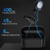 Q3 TWS Bluetooth 5.0 Wireless Earphones - Binaural Stereo, Auto Match, Black - 8