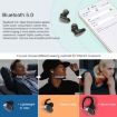 LE-703 Pink Bluetooth 5.0 Waterproof True Wireless Sports Earphones - 5