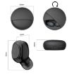 YH-03 TWS V5.0 Wireless Bluetooth Headset with Charging Case, Black - 4