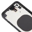 iPhone XR Black Back Cover with iP16 Appearance Imitation - 4
