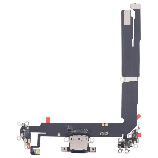 iPhone 16 Plus Charging Port Flex Cable Black - Replacement Part - 1