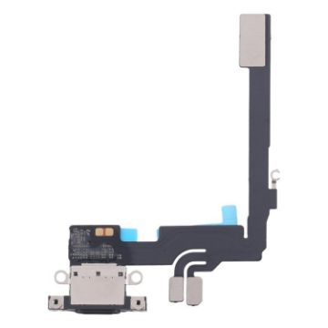iPhone 16 Pro Charging Port Flex Cable Black - Replacement Part - 1