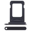 iPhone 16e Dual SIM Card Tray Black Replacement - 1