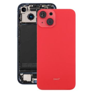 iPhone 14 EU Battery Back Cover & Middle Frame - Red - 1