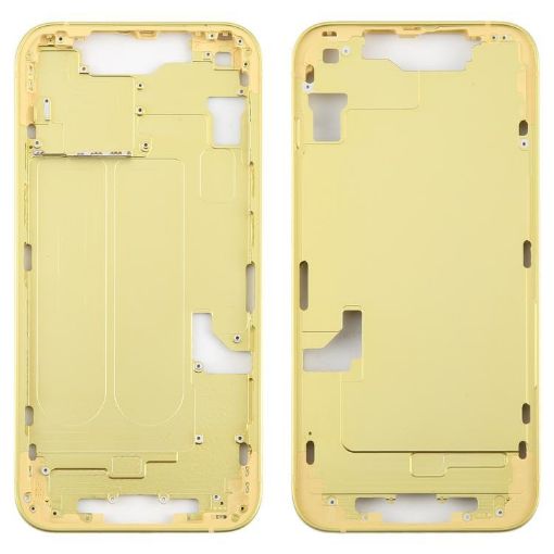 iPhone 14 Yellow Middle Frame Bezel Plate Replacement - 1