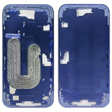 iPhone 16 Plus Blue Middle Frame Bezel Plate Replacement - 1