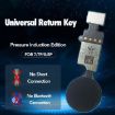 Rose Gold Home Button with Flex Cable for iPhone 8 Plus/7 Plus/8/7 - 5
