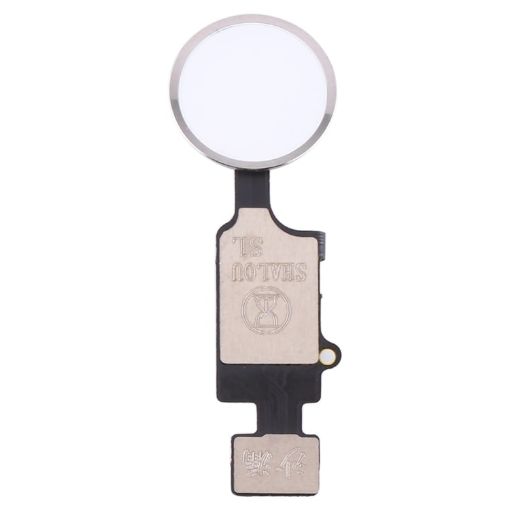 iPhone 8 Plus/7 Plus/8/7 Home Button with Flex Cable (White) 5th Gen - 1