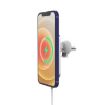 X16 Magsafe Car Vent Mount 15W Fast Charging Qi Wireless Charger Black - 5
