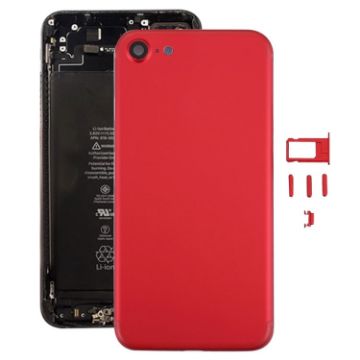 iPhone 7 6-in-1 Full Assembly Housing: Back Cover, Lens, Tray, Keys - 1