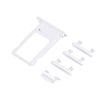 iPhone 7 Plus Silver Card Tray, Volume Control, Power & Mute Switch Keys - 3