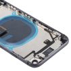 iPhone 8 Black Battery Back Cover Assembly with Buttons & Speaker - 5