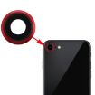 iPhone 8 Red Back Camera Bezel with Lens Cover Replacement - 4