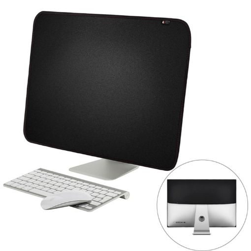 27" Apple iMac Dustproof Cover, Black, 68x48.2cm - Desktop Monitor Cover - 1