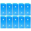iPhone 8 LCD Frame Bezel Adhesive Stickers 10 PCS Waterproof White - 1