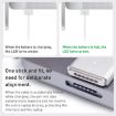 USB-C to Magsafe 3 Braided Fast Charging Cable, 2m, White - 3