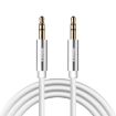 IVON CA55 1m White 3.5mm Male to Male AUX Audio Cable - 1