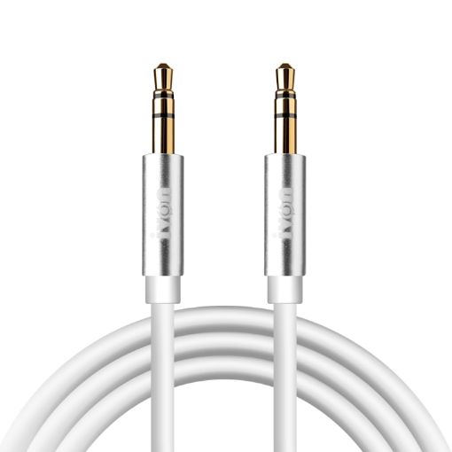IVON CA55 1m White 3.5mm Male to Male AUX Audio Cable - 1