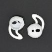 2pcs White Silicone Ear Caps Earpads for Apple AirPods Wireless Earphone - 2