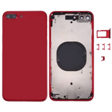 iPhone 8 Plus Back Housing Cover - Red Replacement Part - 1
