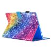 iPad Pro 10.5" Colorful Crystal Print PU Leather Case with Holder & Slots - 4