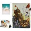 iPad Pro 10.5" Cats & Butterflies Leather Case with Holder & Card Slots - 1