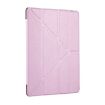 Silk Texture Flip Leather Case for iPad Pro 10.5" with Holder - Pink - 2