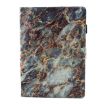 iPad Pro 10.5" Brown Marble Flip Leather Case with Holder & Wallet - 2