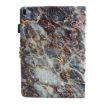 iPad Pro 10.5" Brown Marble Flip Leather Case with Holder & Wallet - 3