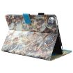iPad Pro 10.5" Brown Marble Flip Leather Case with Holder & Wallet - 6