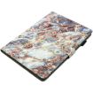 iPad Pro 10.5" Brown Marble Flip Leather Case with Holder & Wallet - 8