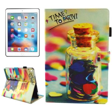 iPad Pro 10.5" TIME TO PARTY Leather Case with Holder & Card Slots - 1