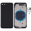 iPhone SE 2020 Black Battery Back Cover with Camera Lens & SIM Tray - 1