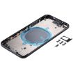 iPhone SE 2020 Black Battery Back Cover with Camera Lens & SIM Tray - 3