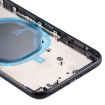 iPhone SE 2020 Black Battery Back Cover with Camera Lens & SIM Tray - 5