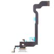 iPhone X Charging Port Flex Cable Replacement - White Original - 1