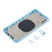 iPhone XR Blue Back Housing Cover with Camera Lens & SIM Tray & Keys - 3
