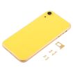 iPhone XR Yellow Back Housing Cover with Camera Lens & SIM Tray & Keys - 2